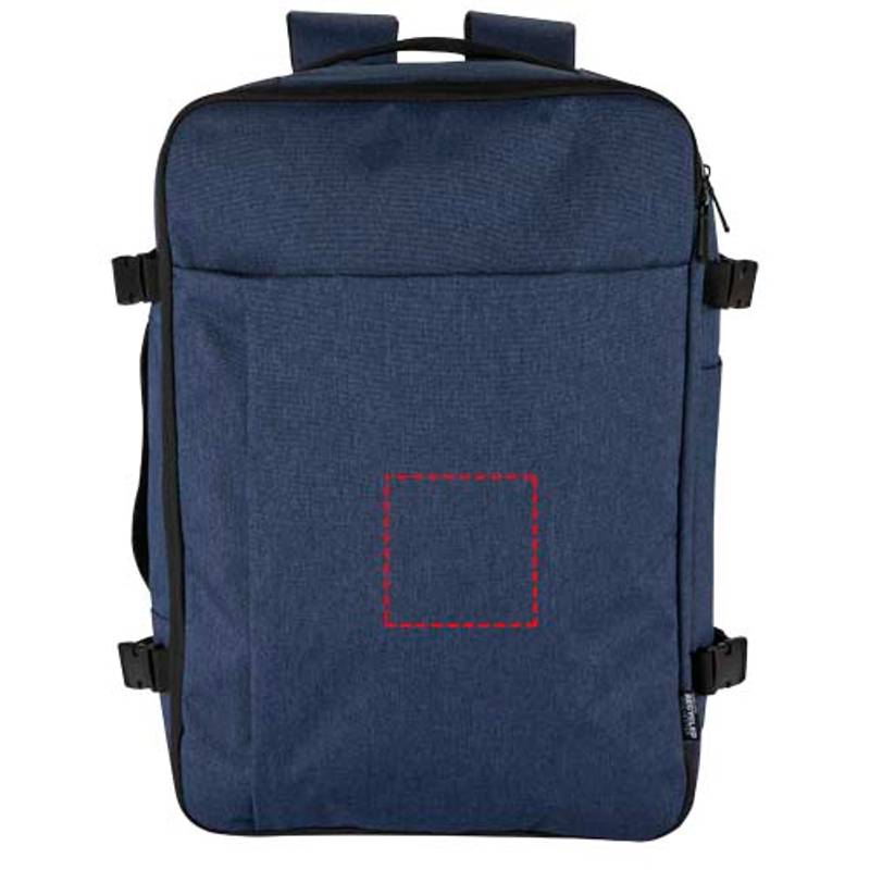 Libra batoh na notebook veľkosti 17″ z recykl. GRS, 25 l, modrá Navy Heather Libra batoh na notebook veľkosti 17″ z recykl. GRS, 25 l, modrá Navy Heather