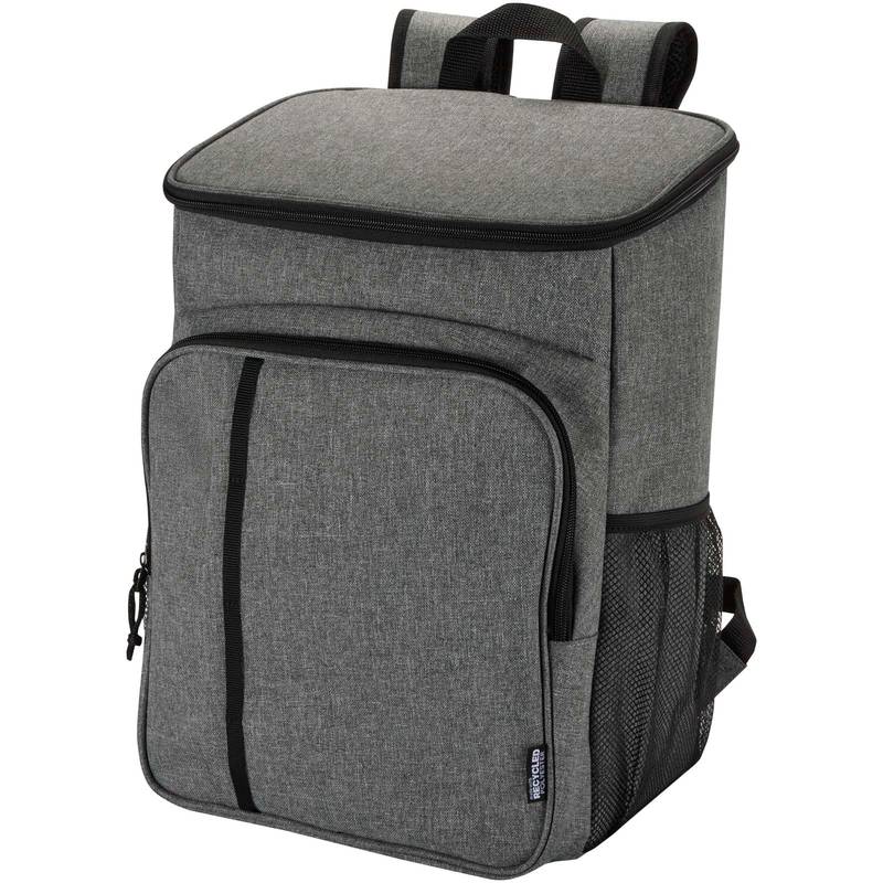 Tundra chladicí batoh na piknik z recykl. GRS se sadou příborů, 20 l, šedá Heather Tundra chladicí batoh na piknik z recykl. GRS se sadou příborů, 20 l, šedá Heather