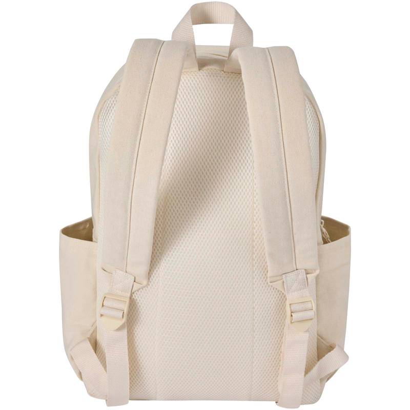 Recanvas městský batoh na notebook velikosti 15,6″ z recykl. GRS, 16 l, hnědá Sand Recanvas městský batoh na notebook velikosti 15,6″ z recykl. GRS, 16 l, hnědá Sand