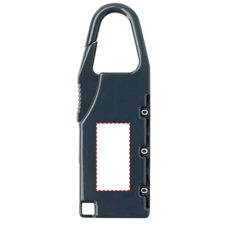 Traveler zámek na zavazadlo, modrá Hale Traveler zámek na zavazadlo, modrá Hale