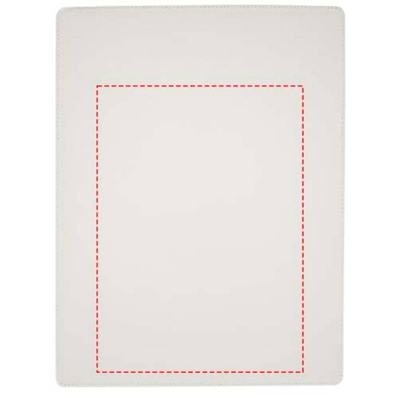 Clast psací podložka velikosti A4 s kuličkovým perem z recykl. RCS (černá, bílá) Clast psací podložka velikosti A4 s kuličkovým perem z recykl. RCS (černá, bílá)