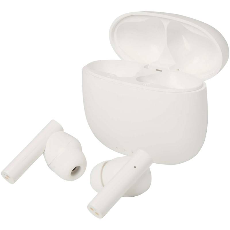 Alterf bezdrát. sluchátka True Wireless Bluetooth® z recykl. plastu se silikonovými špunty, bílá Alterf bezdrát. sluchátka True Wireless Bluetooth® z recykl. plastu se silikonovými špunty, bílá