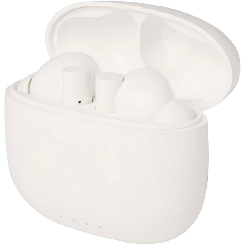 Alterf bezdrát. sluchátka True Wireless Bluetooth® z recykl. plastu se silikonovými špunty, bílá Alterf bezdrát. sluchátka True Wireless Bluetooth® z recykl. plastu se silikonovými špunty, bílá