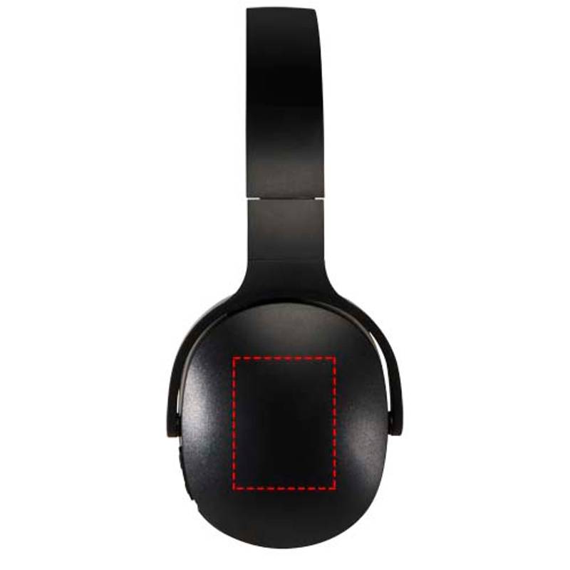 Ancha bezdrátová sluchátka přes hlavu s technologií Bluetooth® z recykl. plastu, černá Ancha bezdrátová sluchátka přes hlavu s technologií Bluetooth® z recykl. plastu, černá