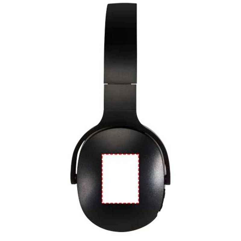 Ancha bezdrátová sluchátka přes hlavu s technologií Bluetooth® z recykl. plastu, černá Ancha bezdrátová sluchátka přes hlavu s technologií Bluetooth® z recykl. plastu, černá