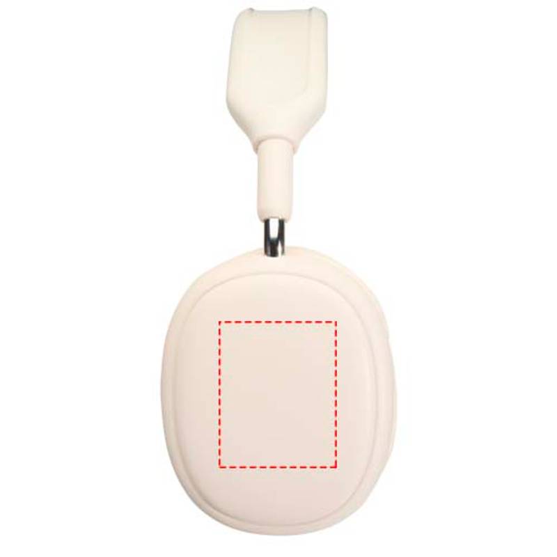 Alzir bezdrátová sluchátka přes hlavu s technologií Bluetooth® z recykl. plastu, bílá Alzir bezdrátová sluchátka přes hlavu s technologií Bluetooth® z recykl. plastu, bílá