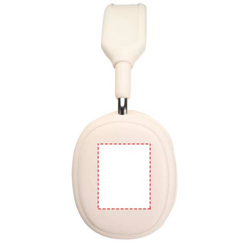 Alzir bezdrátová sluchátka přes hlavu s technologií Bluetooth® z recykl. plastu, bílá Alzir bezdrátová sluchátka přes hlavu s technologií Bluetooth® z recykl. plastu, bílá