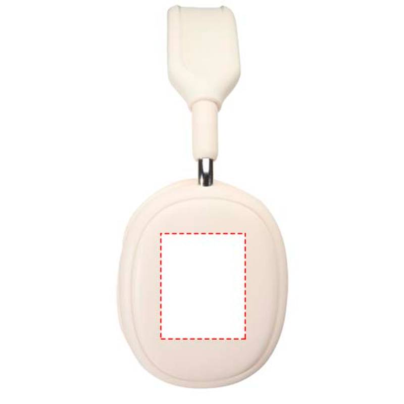 Alzir bezdrátová sluchátka přes hlavu s technologií Bluetooth® z recykl. plastu, bílá Alzir bezdrátová sluchátka přes hlavu s technologií Bluetooth® z recykl. plastu, bílá