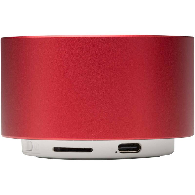 Ankaa 3W bezdrátový reproduktor s technologií Bluetooth® z recykl. hliníku, červená Ankaa 3W bezdrátový reproduktor s technologií Bluetooth® z recykl. hliníku, červená