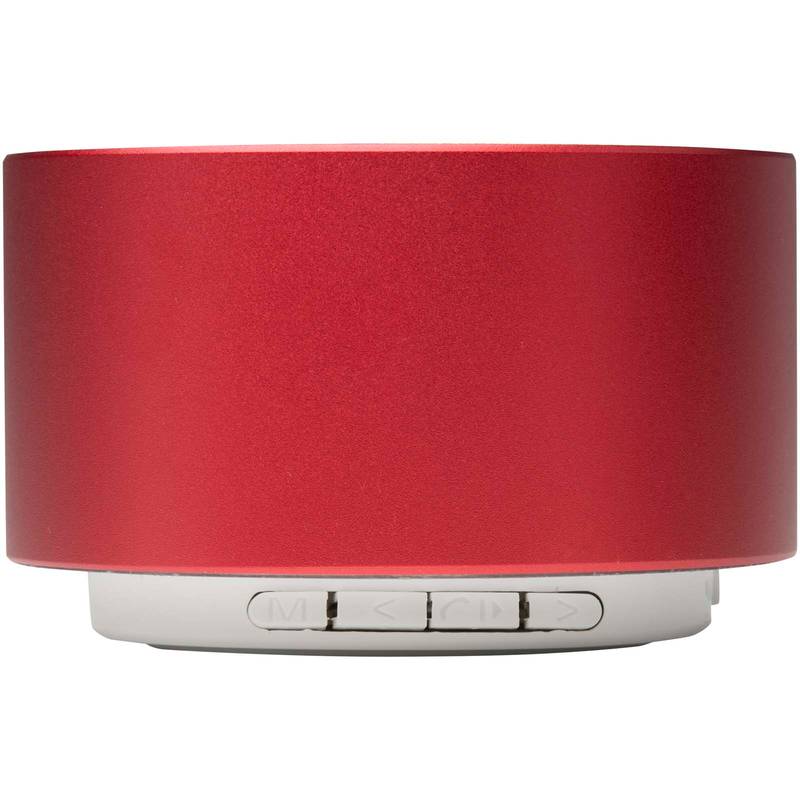 Ankaa 3W bezdrátový reproduktor s technologií Bluetooth® z recykl. hliníku, červená Ankaa 3W bezdrátový reproduktor s technologií Bluetooth® z recykl. hliníku, červená