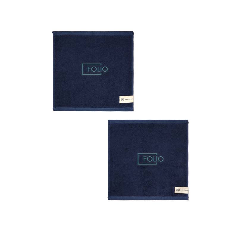 Uteráky VINGA Birch 30x30, modrá Uteráky VINGA Birch 30x30, modrá