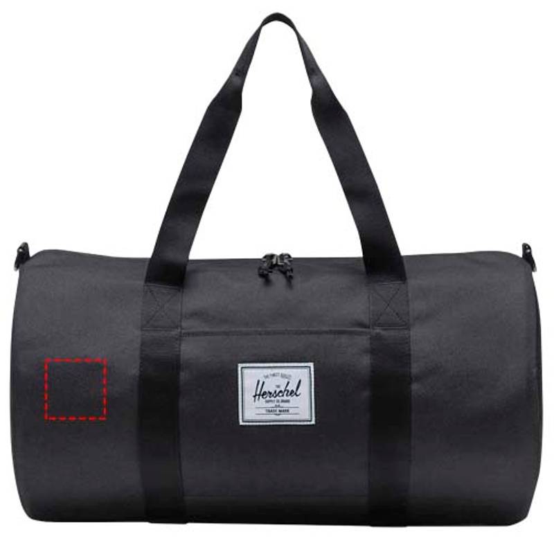 Recyklovaná športová taška, 27 l Herschel Classic™, čierna Recyklovaná športová taška, 27 l Herschel Classic™, čierna