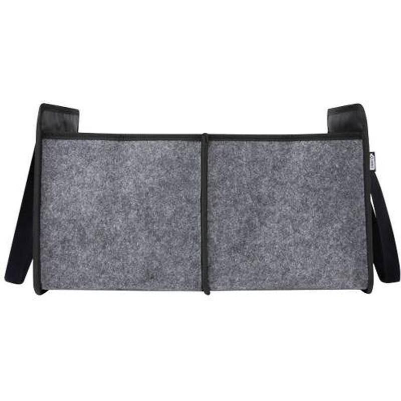 Felta GRS recyklovaný plstěný skládací organizér do auta, šedá Mid Felta GRS recyklovaný plstěný skládací organizér do auta, šedá Mid