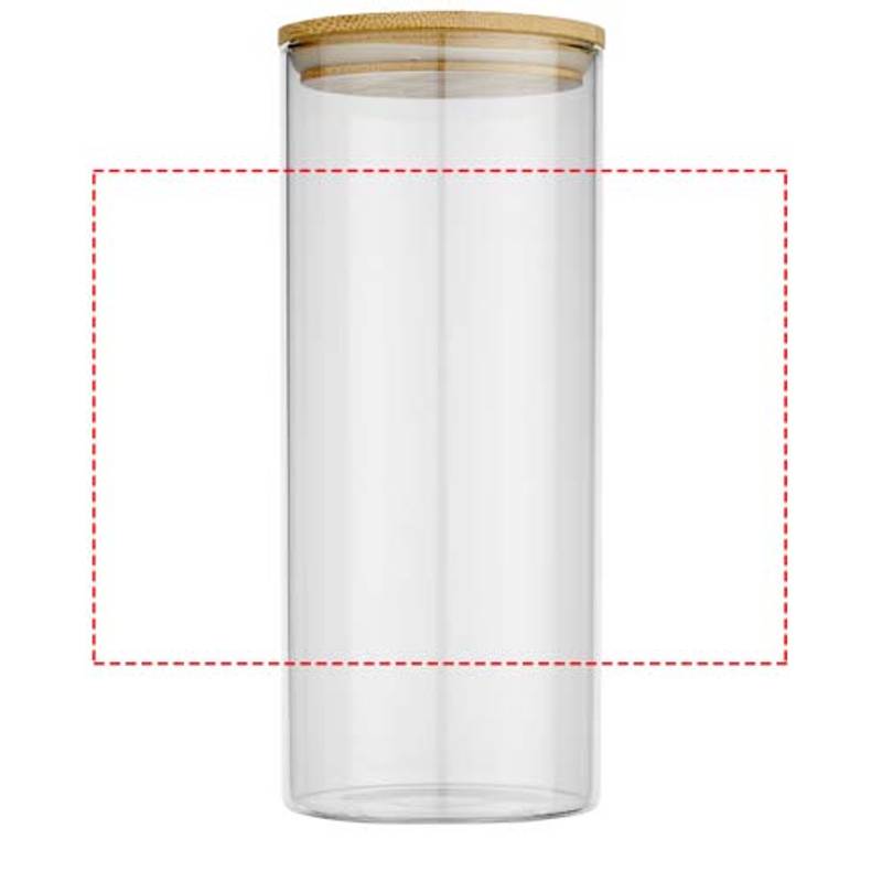 Skleněná nádoba na potraviny Boley o objemu 940 ml, hnědá Natural Skleněná nádoba na potraviny Boley o objemu 940 ml, hnědá Natural