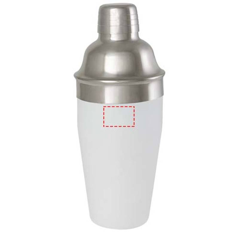 Šejkr na koktejly Gaudie z recykl. nerez, bílá Šejkr na koktejly Gaudie z recykl. nerez, bílá