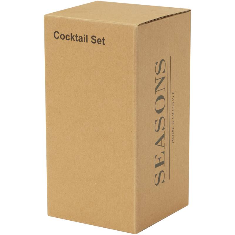 Šejkr na koktejly Gaudie z recykl. nerez, bílá Šejkr na koktejly Gaudie z recykl. nerez, bílá