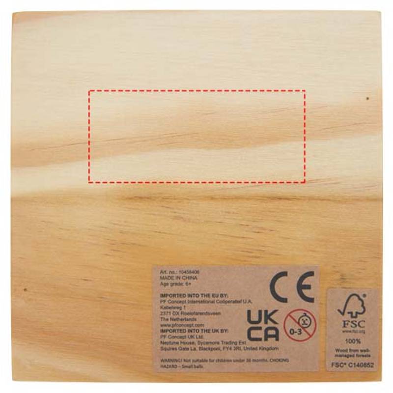 Dřevěné piškvorky Strobus, hnědá Natural Dřevěné piškvorky Strobus, hnědá Natural