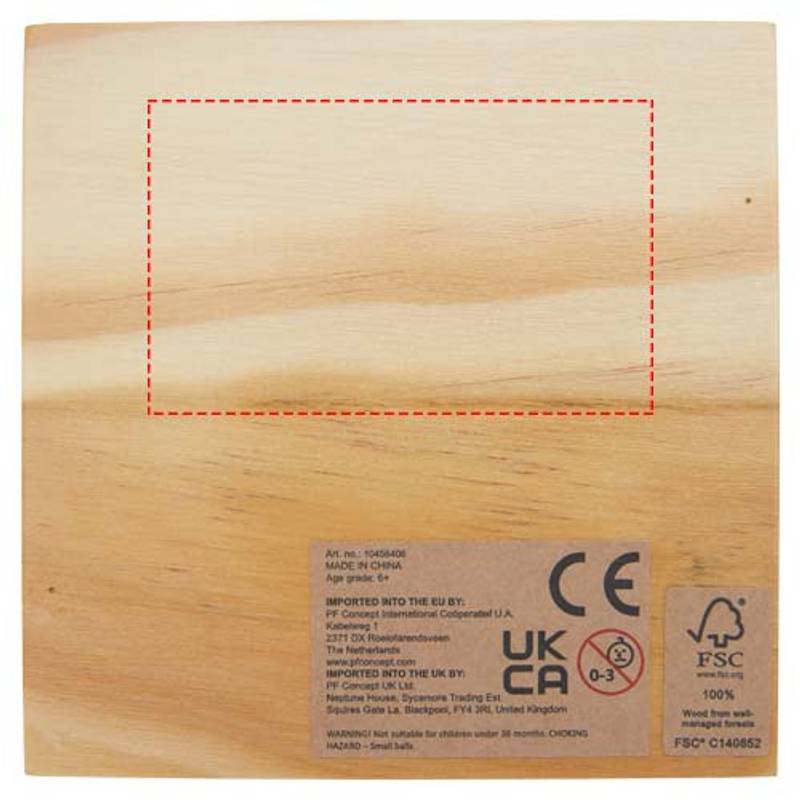 Dřevěné piškvorky Strobus, hnědá Natural Dřevěné piškvorky Strobus, hnědá Natural