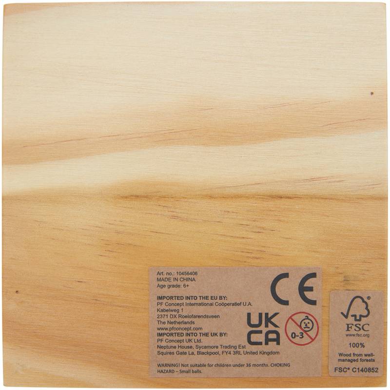 Dřevěné piškvorky Strobus, hnědá Natural Dřevěné piškvorky Strobus, hnědá Natural