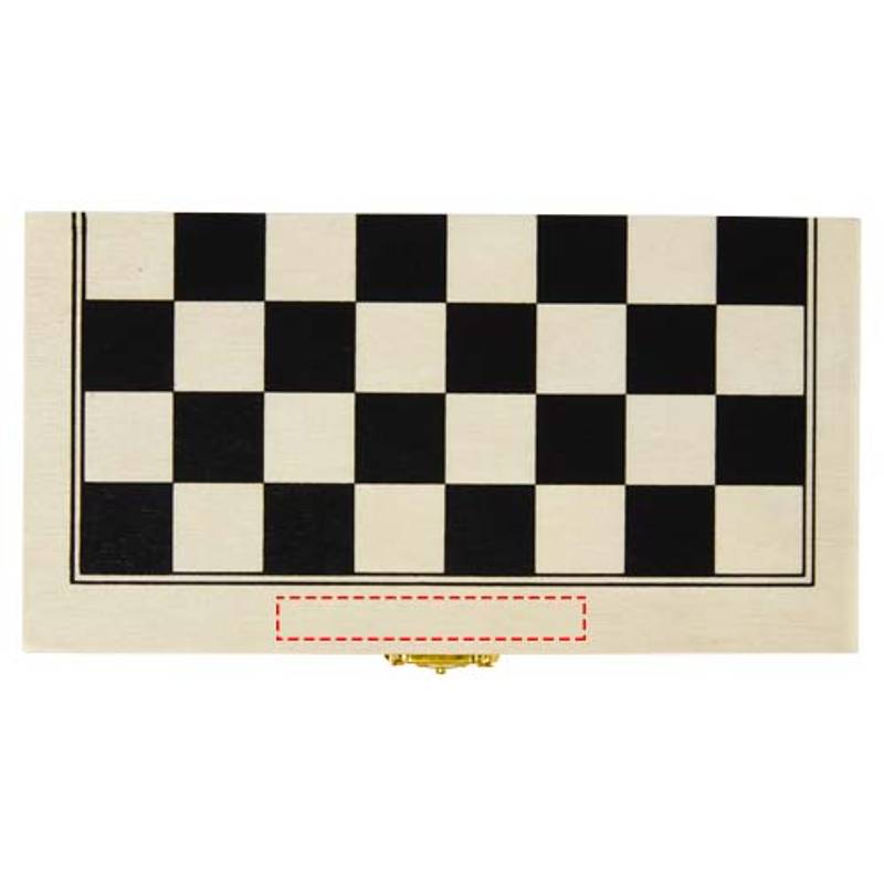 Drevená herná súprava 3 v 1 Tower, hnedá Natural Drevená herná súprava 3 v 1 Tower, hnedá Natural