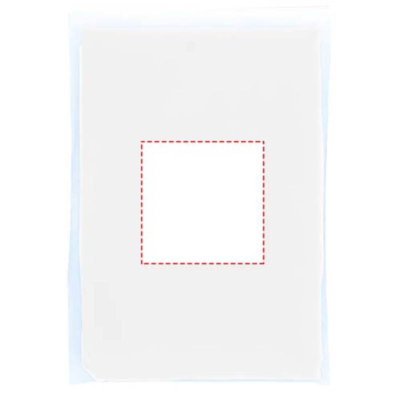 GRS recykl. jednorázové pončo do deště Mayan s úložným vakem, bílá GRS recykl. jednorázové pončo do deště Mayan s úložným vakem, bílá