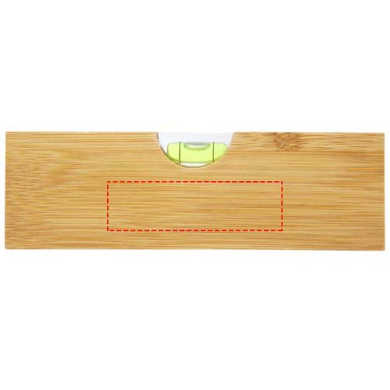 Flush bambusová vodováha s otvírákem na láhve, hnědá Natural Flush bambusová vodováha s otvírákem na láhve, hnědá Natural