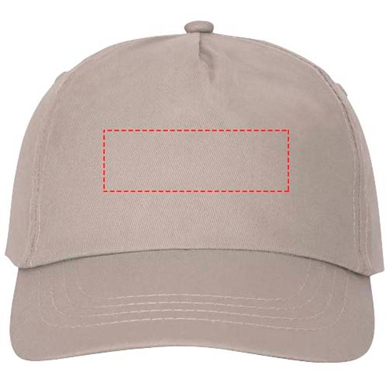 Čiapka Feniks, 5 panelov, hnedá Oatmeal Čiapka Feniks, 5 panelov, hnedá Oatmeal