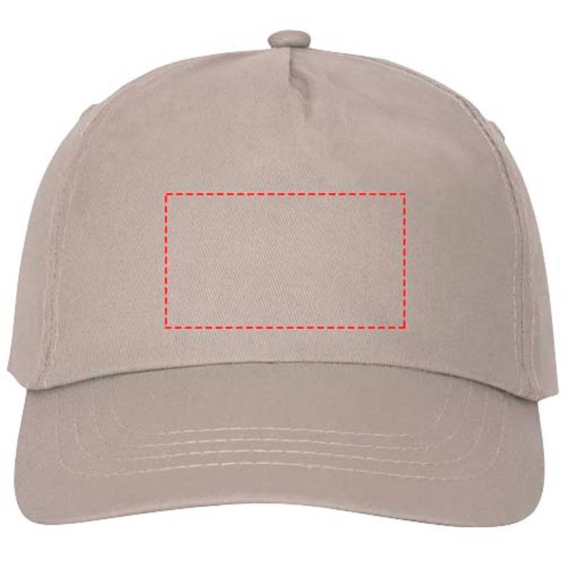 Čiapka Feniks, 5 panelov, hnedá Oatmeal Čiapka Feniks, 5 panelov, hnedá Oatmeal