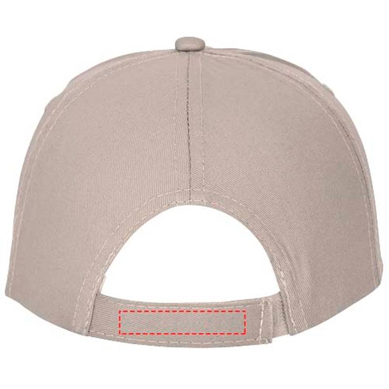 Čiapka Feniks, 5 panelov, hnedá Oatmeal Čiapka Feniks, 5 panelov, hnedá Oatmeal