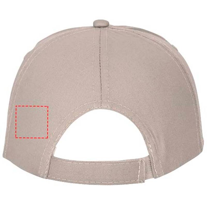 Čiapka Feniks, 5 panelov, hnedá Oatmeal Čiapka Feniks, 5 panelov, hnedá Oatmeal