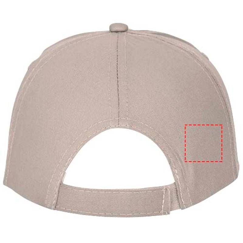 Čiapka Feniks, 5 panelov, hnedá Oatmeal Čiapka Feniks, 5 panelov, hnedá Oatmeal