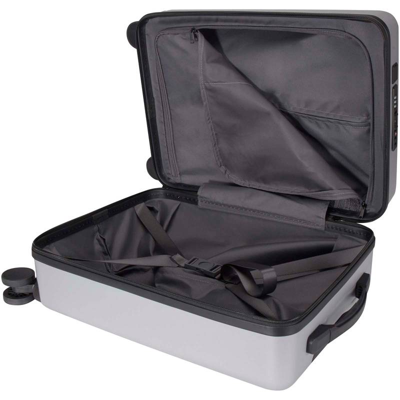 GRS recyklovaný palubní kufr velikosti 20“ (51 cm), 40 l Rover Pro, šedá Silver GRS recyklovaný palubní kufr velikosti 20“ (51 cm), 40 l Rover Pro, šedá Silver