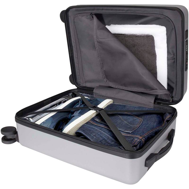 GRS recyklovaný palubní kufr velikosti 20“ (51 cm), 40 l Rover Pro, šedá Silver GRS recyklovaný palubní kufr velikosti 20“ (51 cm), 40 l Rover Pro, šedá Silver