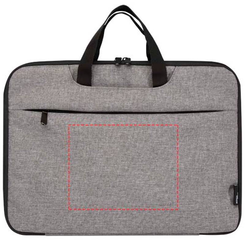 GRS recyklovaný obal na notebook 2 v 1, 3 l Libra, šedá Heather GRS recyklovaný obal na notebook 2 v 1, 3 l Libra, šedá Heather