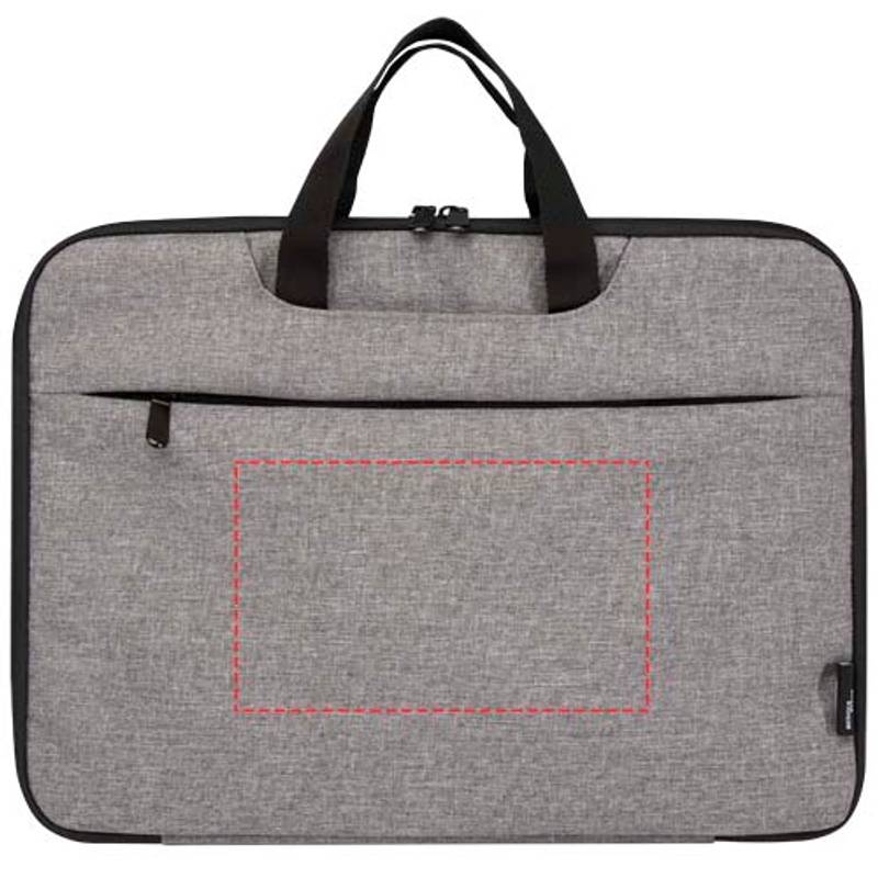 GRS recyklovaný obal na notebook 2 v 1, 3 l Libra, šedá Heather GRS recyklovaný obal na notebook 2 v 1, 3 l Libra, šedá Heather