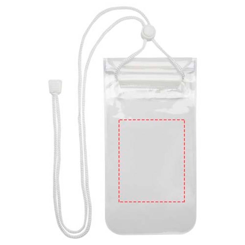 Vodotesné puzdro na telefón Dombay veľkosti L, biela Vodotesné puzdro na telefón Dombay veľkosti L, biela