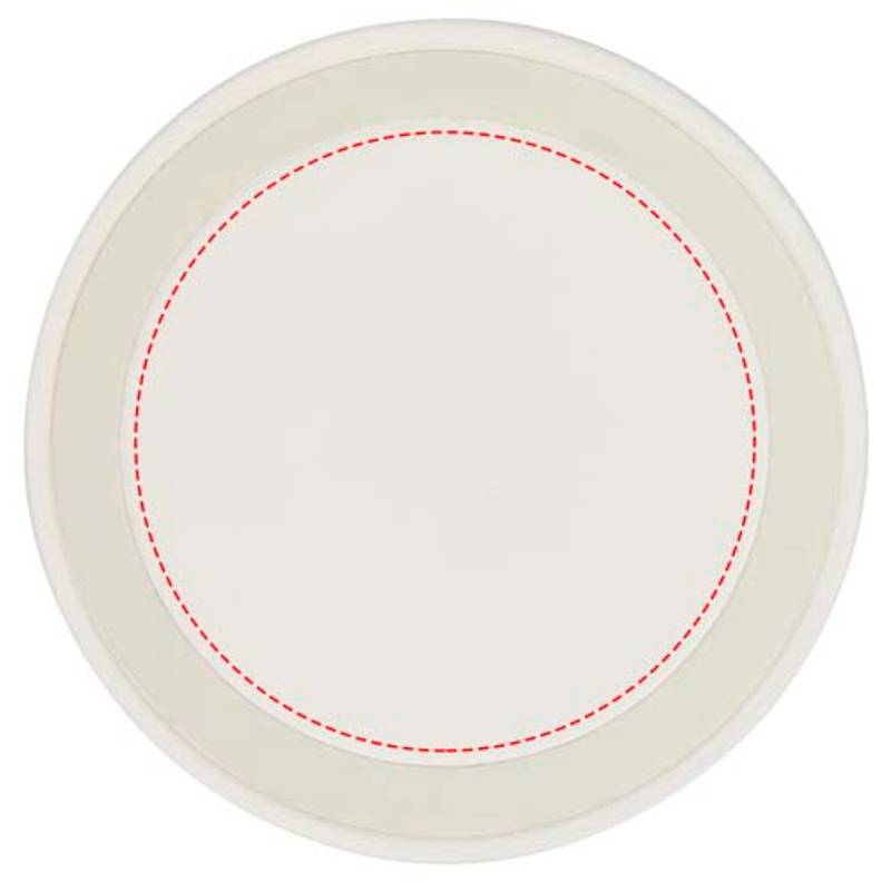 Bezdrátová nabíjecí podložka o výkonu 15 W z recykl. plastu Freal, bílá Bezdrátová nabíjecí podložka o výkonu 15 W z recykl. plastu Freal, bílá