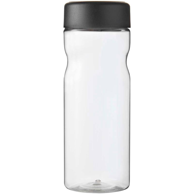H2O Active® Eco Base 650 ml screw cap water bottle, transparentní - černá H2O Active® Eco Base 650 ml screw cap water bottle, transparentní - černá