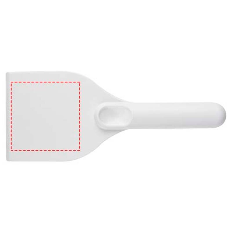 Chilly large recycled plastic ice scraper, bílá Chilly large recycled plastic ice scraper, bílá