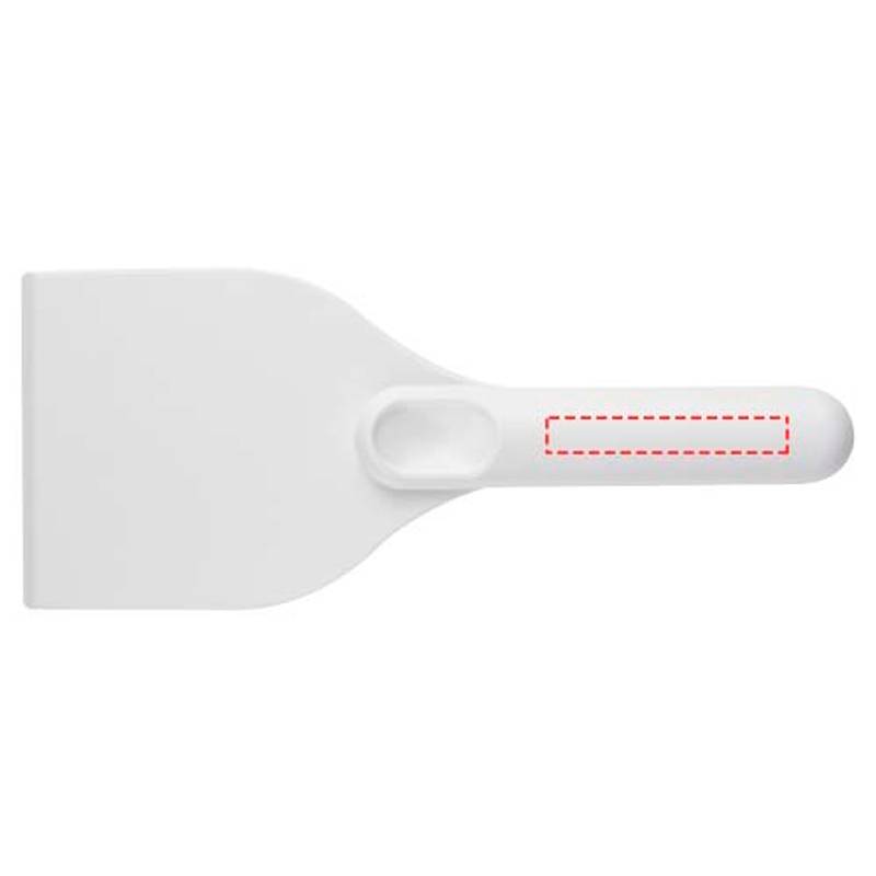 Chilly large recycled plastic ice scraper, bílá Chilly large recycled plastic ice scraper, bílá