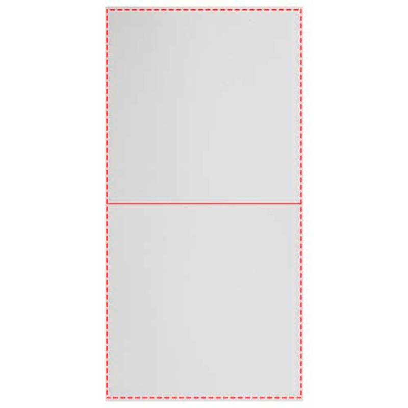 Štvorcové blahoželanie Herald, biela Štvorcové blahoželanie Herald, biela