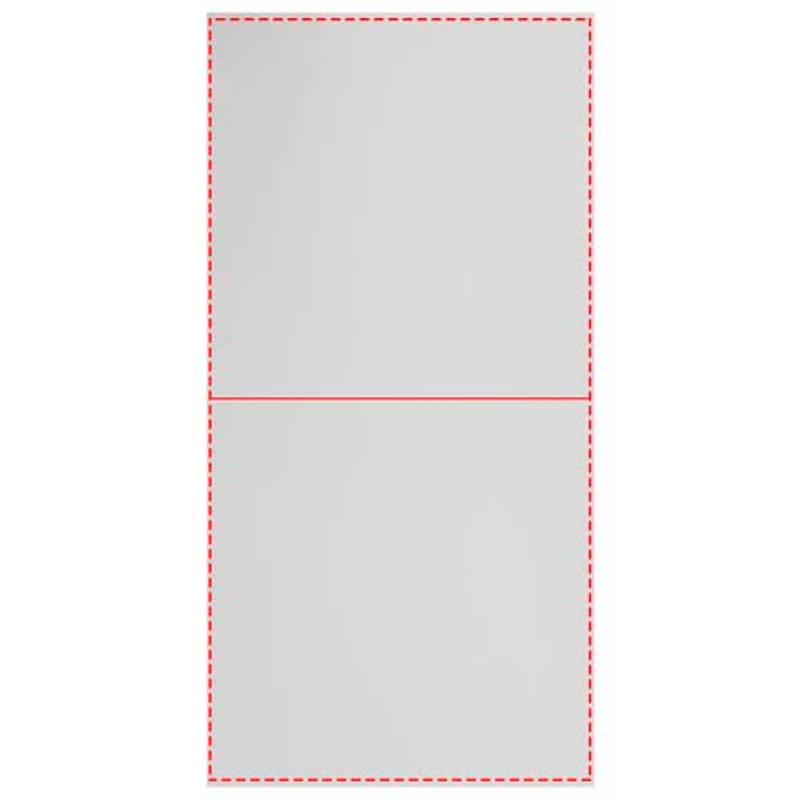 Štvorcové blahoželanie Herald, biela Štvorcové blahoželanie Herald, biela