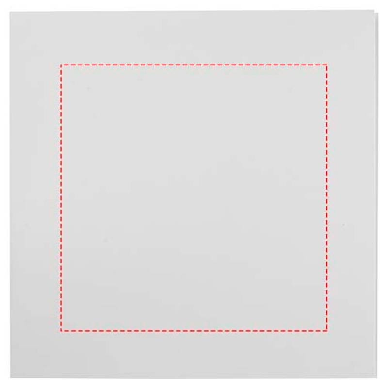 Štvorcové blahoželanie Herald, biela Štvorcové blahoželanie Herald, biela