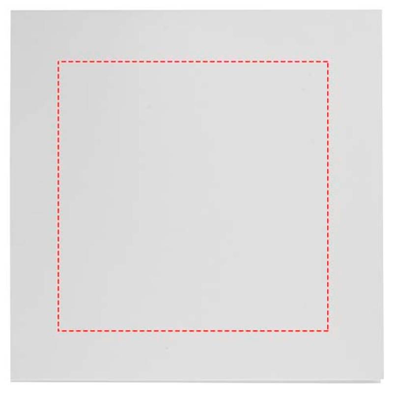 Štvorcové blahoželanie Herald, biela Štvorcové blahoželanie Herald, biela