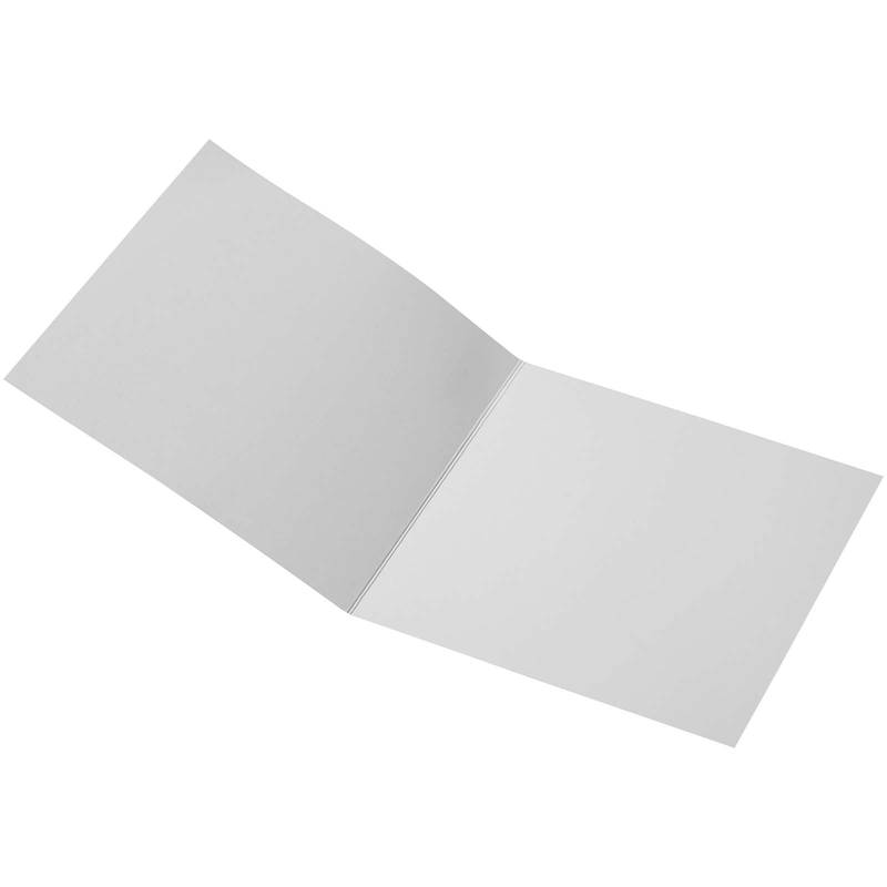 Štvorcové blahoželanie Herald, biela Štvorcové blahoželanie Herald, biela