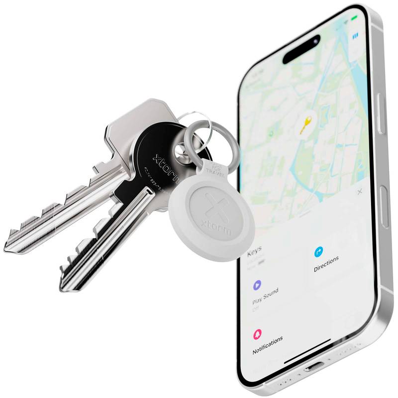 Xtorm XTAG2A balení 3 voděodolných cestovních lokátorů, šedá Ash Xtorm XTAG2A balení 3 voděodolných cestovních lokátorů, šedá Ash