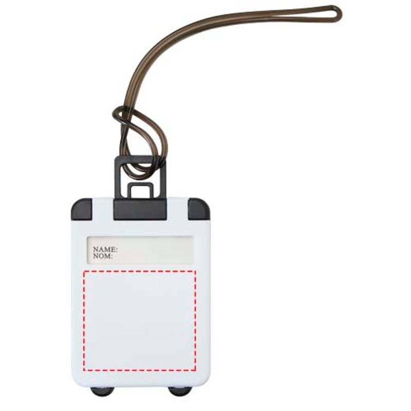 Traveler štítek na zavazadlo, bílá Traveler štítek na zavazadlo, bílá