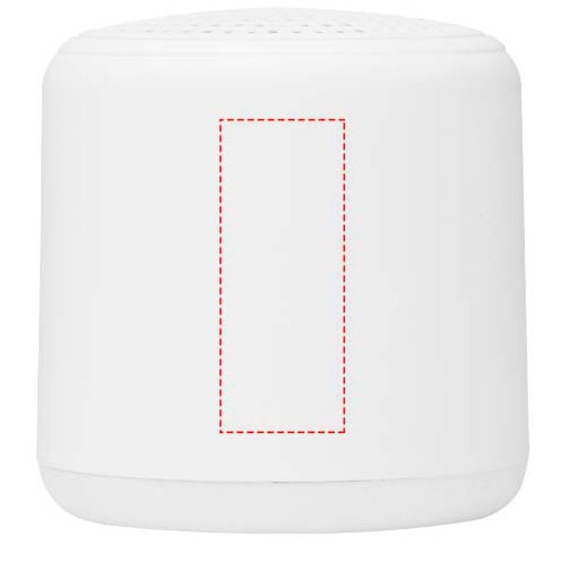 Velkis 3W bezdrátový reproduktor s technologií Bluetooth® z recykl. plastu, bílá Velkis 3W bezdrátový reproduktor s technologií Bluetooth® z recykl. plastu, bílá