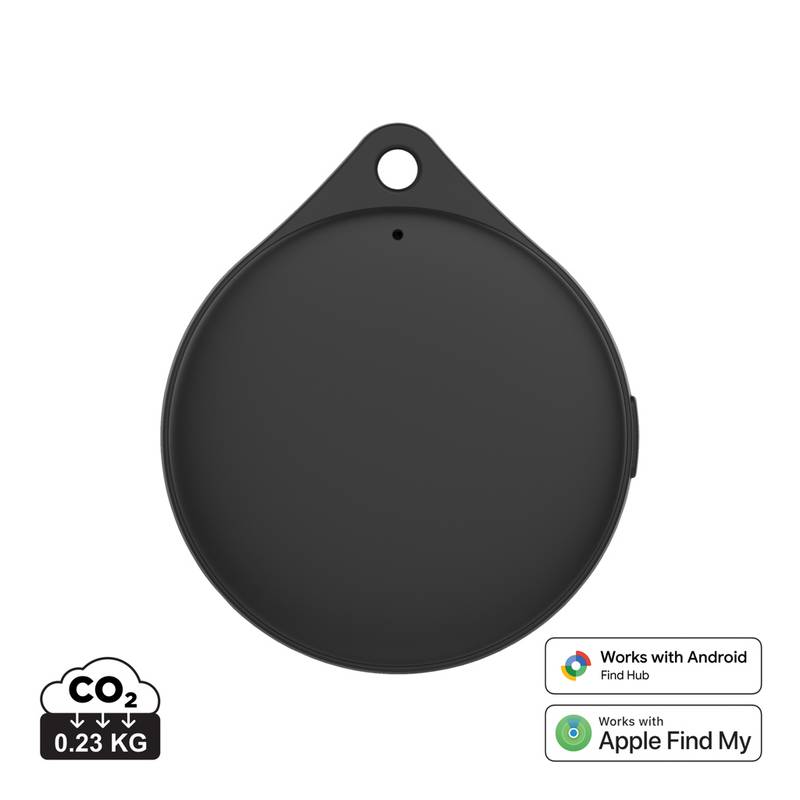 Findpop Dual RCS lokátor predmetov z rec. plastu IPX5, čierna Findpop Dual RCS lokátor predmetov z rec. plastu IPX5, čierna