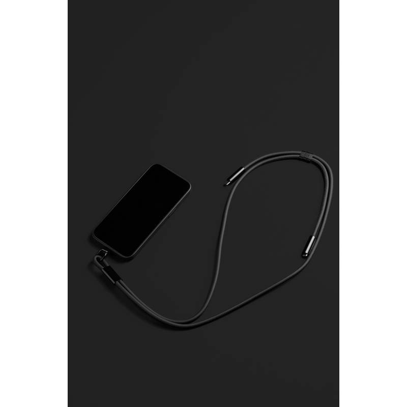 VINGA Baltimore RCS šnúrka na telefón s nabíjacím káblom, zelená VINGA Baltimore RCS šnúrka na telefón s nabíjacím káblom, zelená